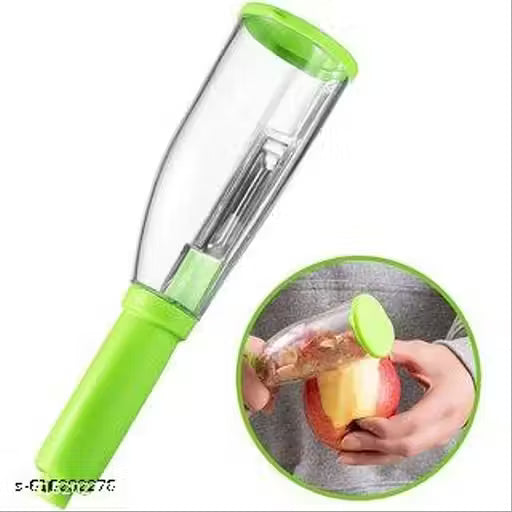 Smart Vegetable & Fruit Peeler with Peel Collection Container