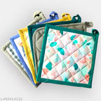 Cotton 20x20 cm Pot Holders/ Pack of 6 Pieces cotton microwave utensils pot holder for kitchen heat absorber
