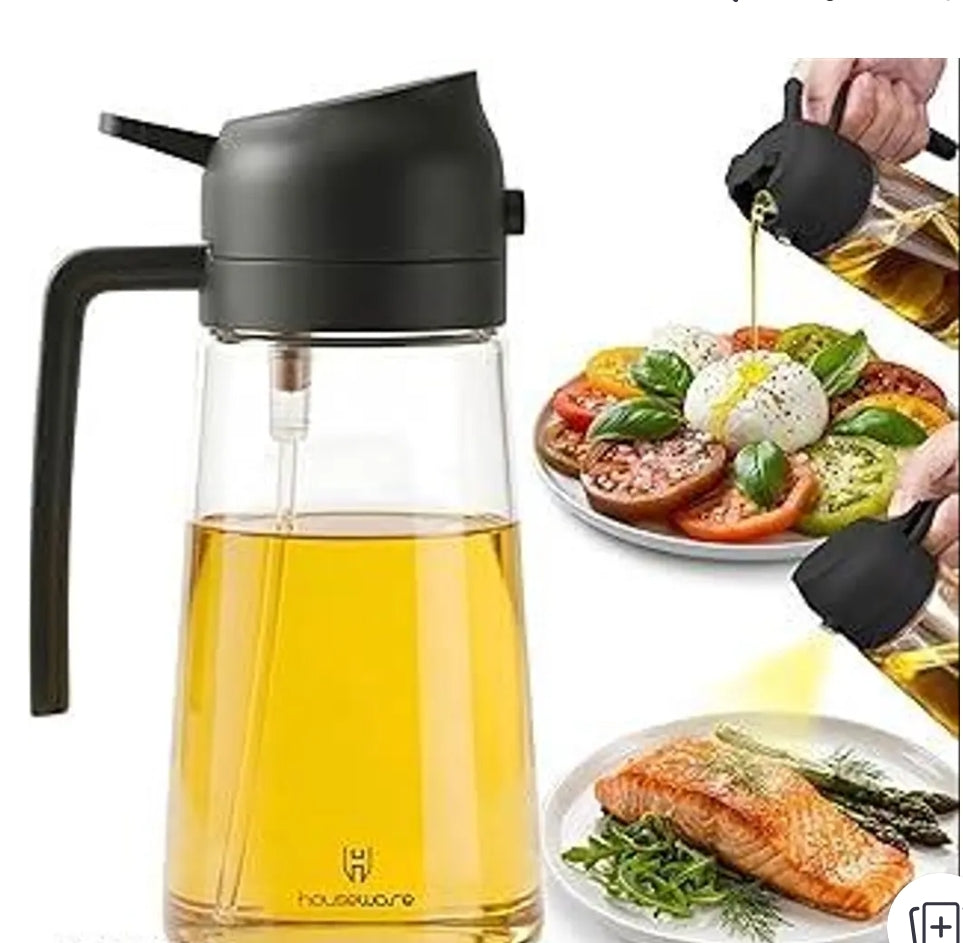 2 in 1 Oil Sprayer And Dispenser Bottle 500 ML