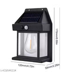 Solar Wall Lights Outdoor Motion Sensor Auto Chargeable