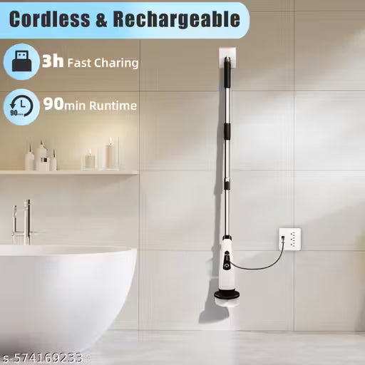 Electric Spin Scrubber,Cleaning Brush Scrubber