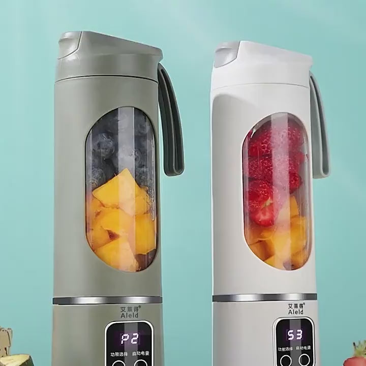 Mini Portable Smoothie Maker: 100 ML 6-Blade USB Juice Machine for Busy Mornings