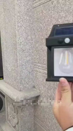 Solar Wall Lights Outdoor Motion Sensor Auto Chargeable